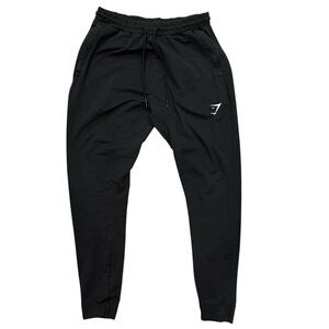 Gymshark Mens Joggers Size Medium Black